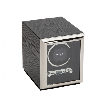 WOLF Black Exotic Single Winder