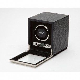 WOLF Black Exotic Single Winder