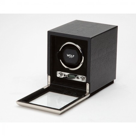 WOLF Black Exotic Single Winder